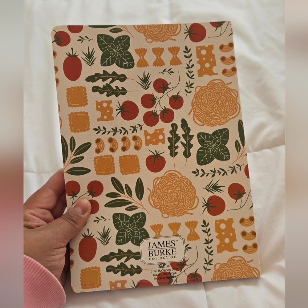 Green and Orange Notebook